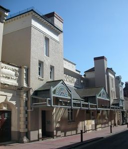 The façade of the Brighton Hippodrome from the northwest